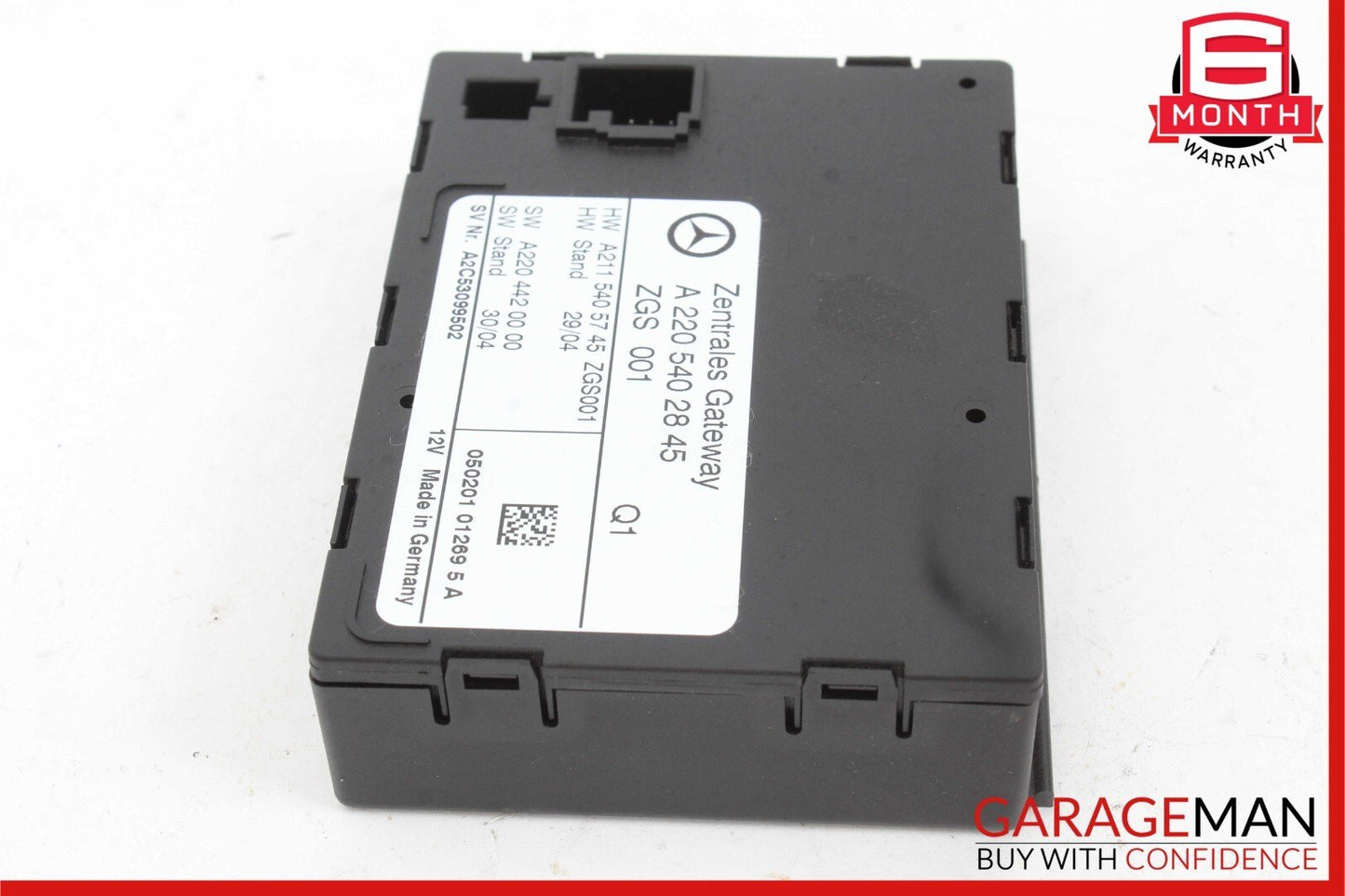 03-06 Mercedes W215 CL500 S500 Central Gateway Control Module 2205402845 OEM