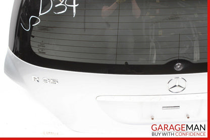 06-09 Mercedes W251 R350 Trunk Lid Tailgate Hatch Shell Assembly Iridium Silver