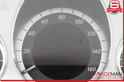 10-13 Mercedes W212 E350 E550 Speedometer Odometer Instrument Cluster Gauge OEM
