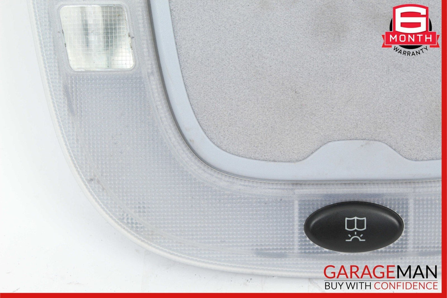 00-06 Mercedes W220 S430 S500 Rear Left / Right Rear Dome Light Mirror Gray