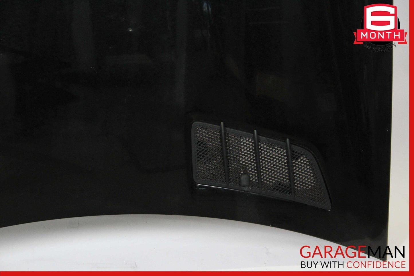 07-12 Mercedes X164 GL450 GL550 Front Hood Bonnet Panel Grille Assembly Black