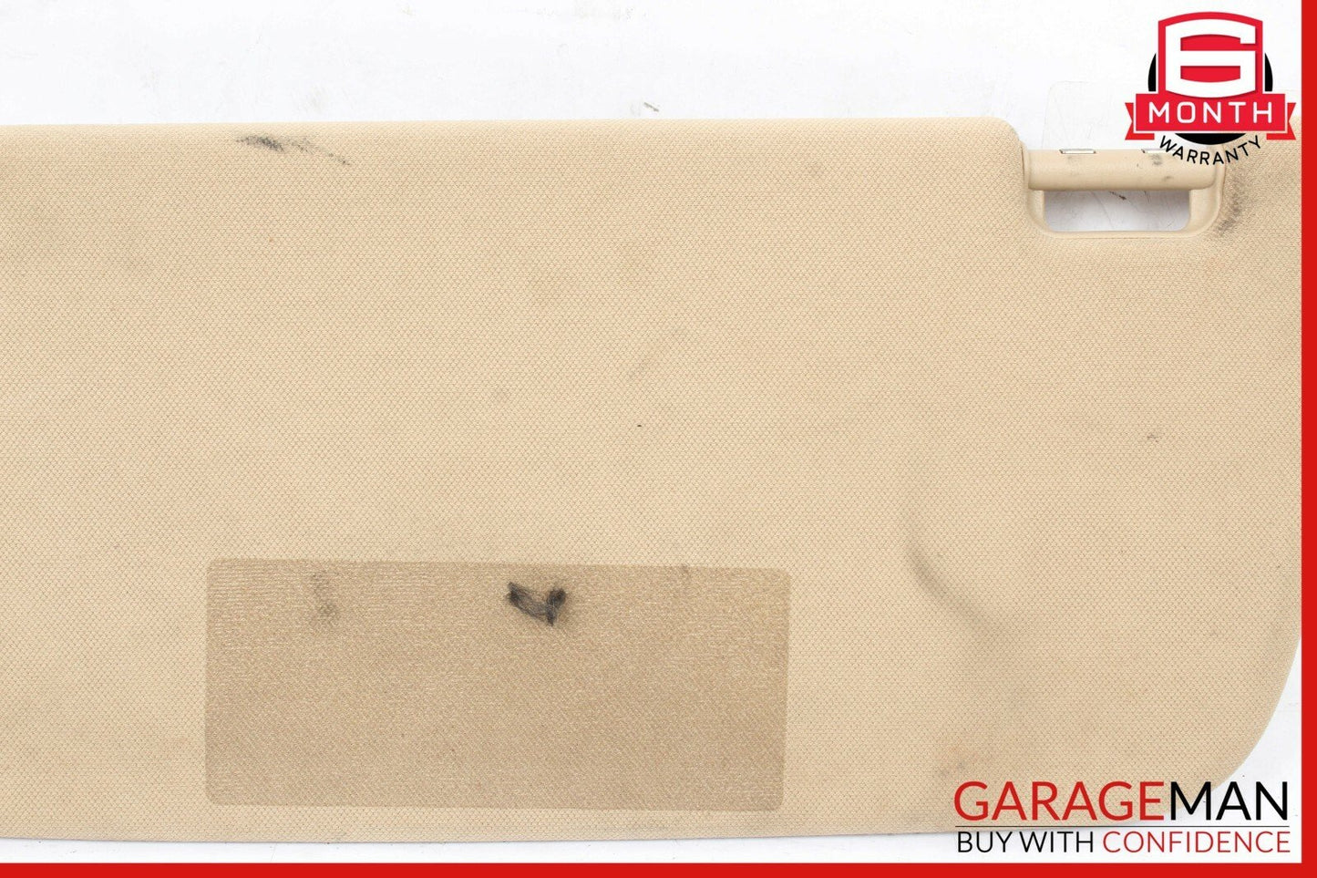 07-14 Mercedes W221 S550 CL550 Right Side Sun Visor Sunvisor Shade Cover Brown