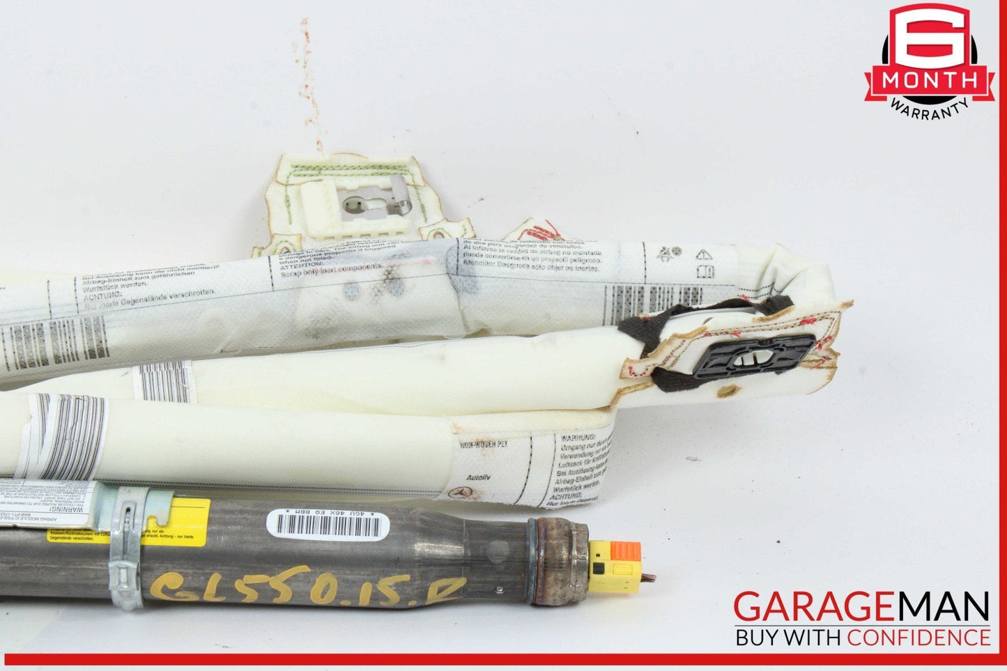 13-16 Mercedes X166 GL550 GL450 Roof Curtain Air Bag Right Passenger Side OEM