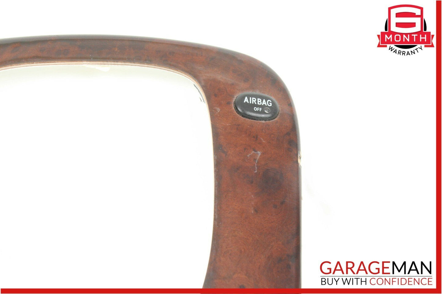 00-06 Mercedes W220 S55 AMG Center Console Shifter Bezel Trim Wood OEM