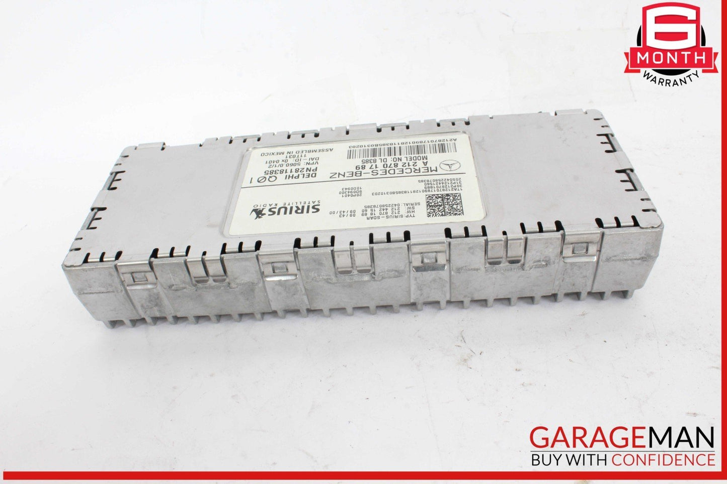 08-12 Mercedes W204 C300 E350 Sirius Satellite Radio Receiver Module OEM