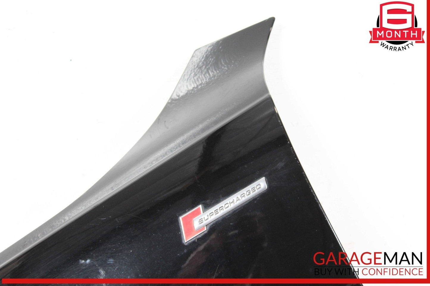 12-18 Audi A7 S7 RS7 Front Left Driver Side Fender Shell Panel Black OEM