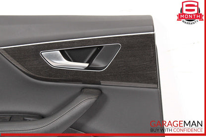 20-24 Audi Q7 Rear Left Driver Side Interior Door Panel Trim OEM