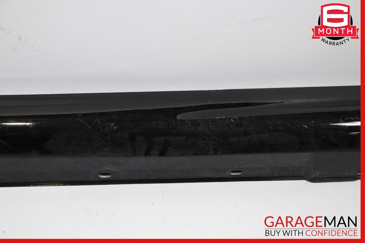 08-14 Mercedes W204 C300 C350 Left Side Skirt Rocker Moulding Cover Panel Black