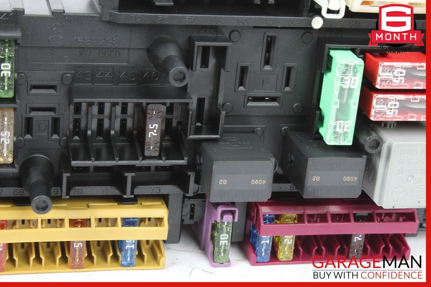 12-14 Mercedes R172 SLK350 SLK250 Rear Fuse Relay Junction Box Assembly OEM