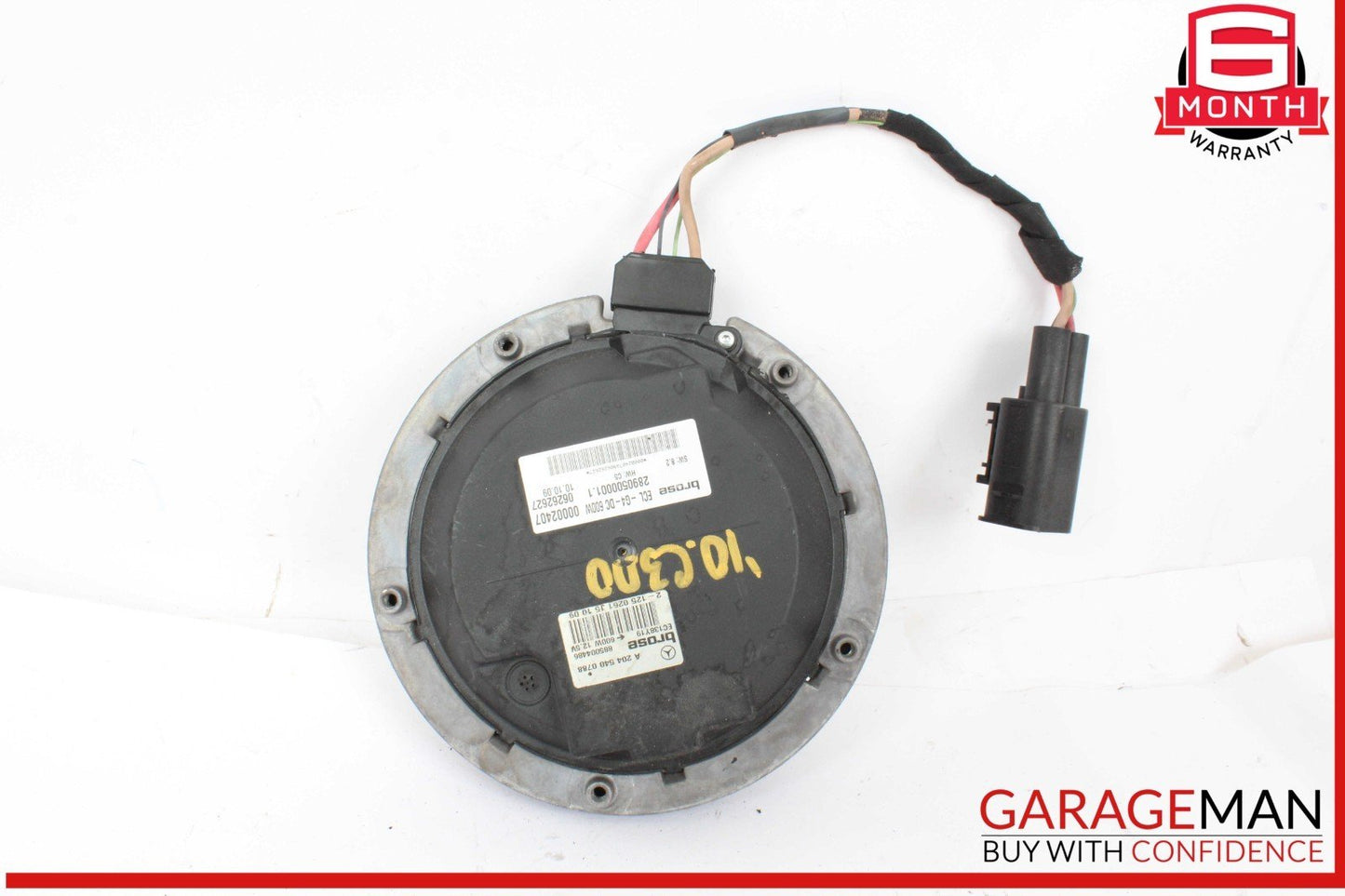08-18 Mercedes W204 C300 E350 Engine Cooling Fan Motor Radiator OEM