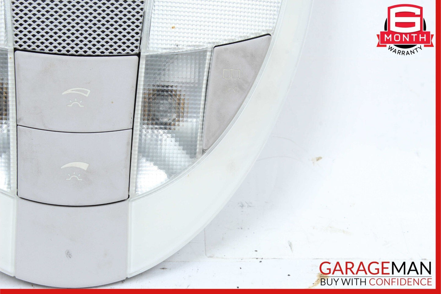 03-11 Mercedes W211 E500 CLS500 Rear Interior Top Upper Dome Light Lamp Grey OEM