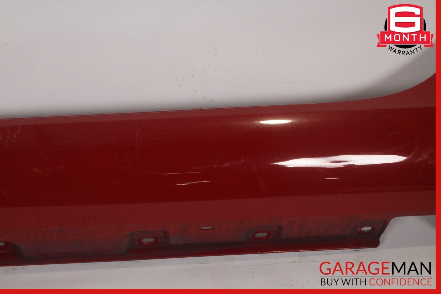 12-16 Mercedes R172 SLK250 AMG Sport Left Side Rocker Skirt Molding Panel Red