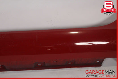 12-16 Mercedes R172 SLK250 AMG Sport Left Side Rocker Skirt Molding Panel Red