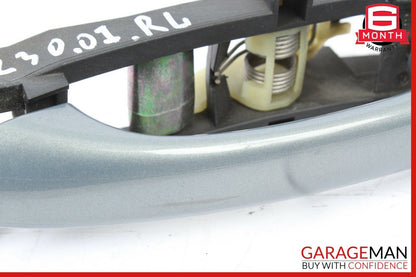 05-07 Mercedes W203 C230 C55 AMG Rear Left Driver Side Exterior Door Handle Gray