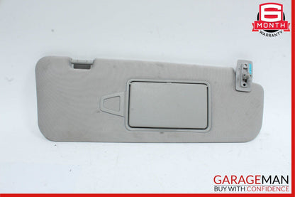 06-11 Mercedes W219 CLS550 Front Right Side Sunvisor Sun Visor Shade Gray OEM