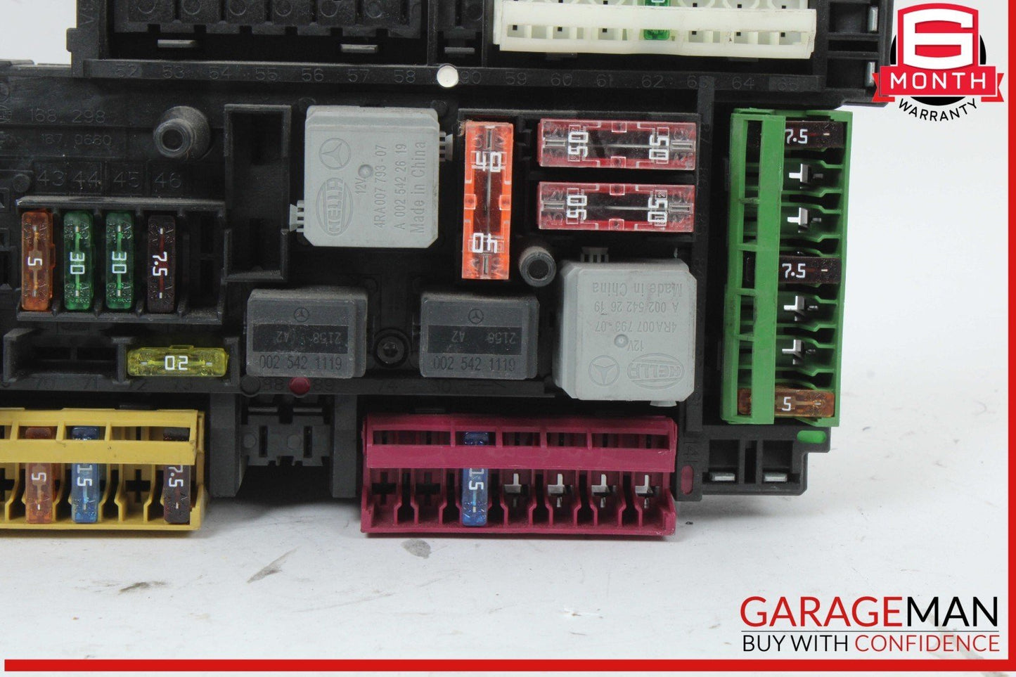 12-14 Mercedes W204 C250 C350 Rear Fuse Relay Box Module 2049060205 OEM