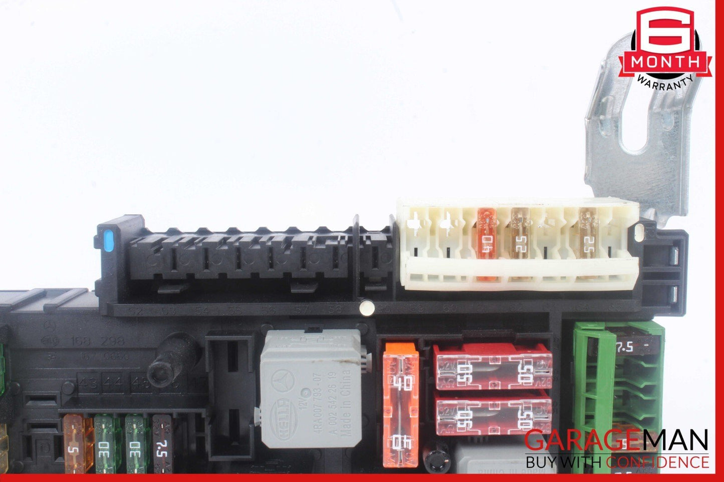 10-18 Mercedes W212 E350 E63 AMG Rear Fuse Relay Box SAM Signal Acquisition OEM
