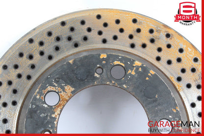 05-12 Porsche Cayman 987 Front Right & Left Drilled Brake Rotor Disc Set OEM