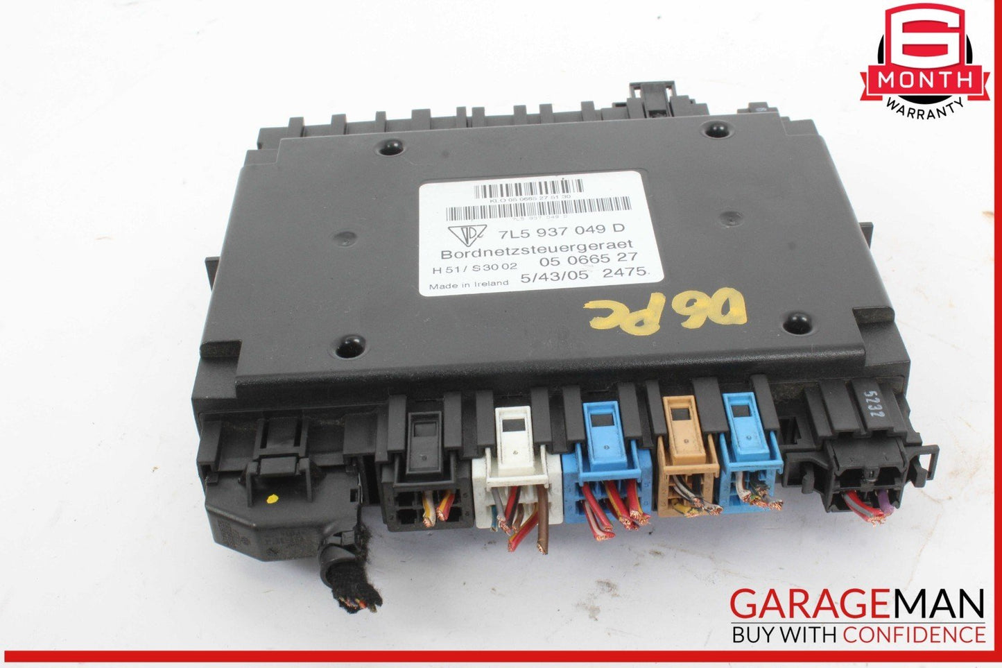 03-06 Porsche Cayenne 955 Body Control Module Unit 7L5937049D OEM