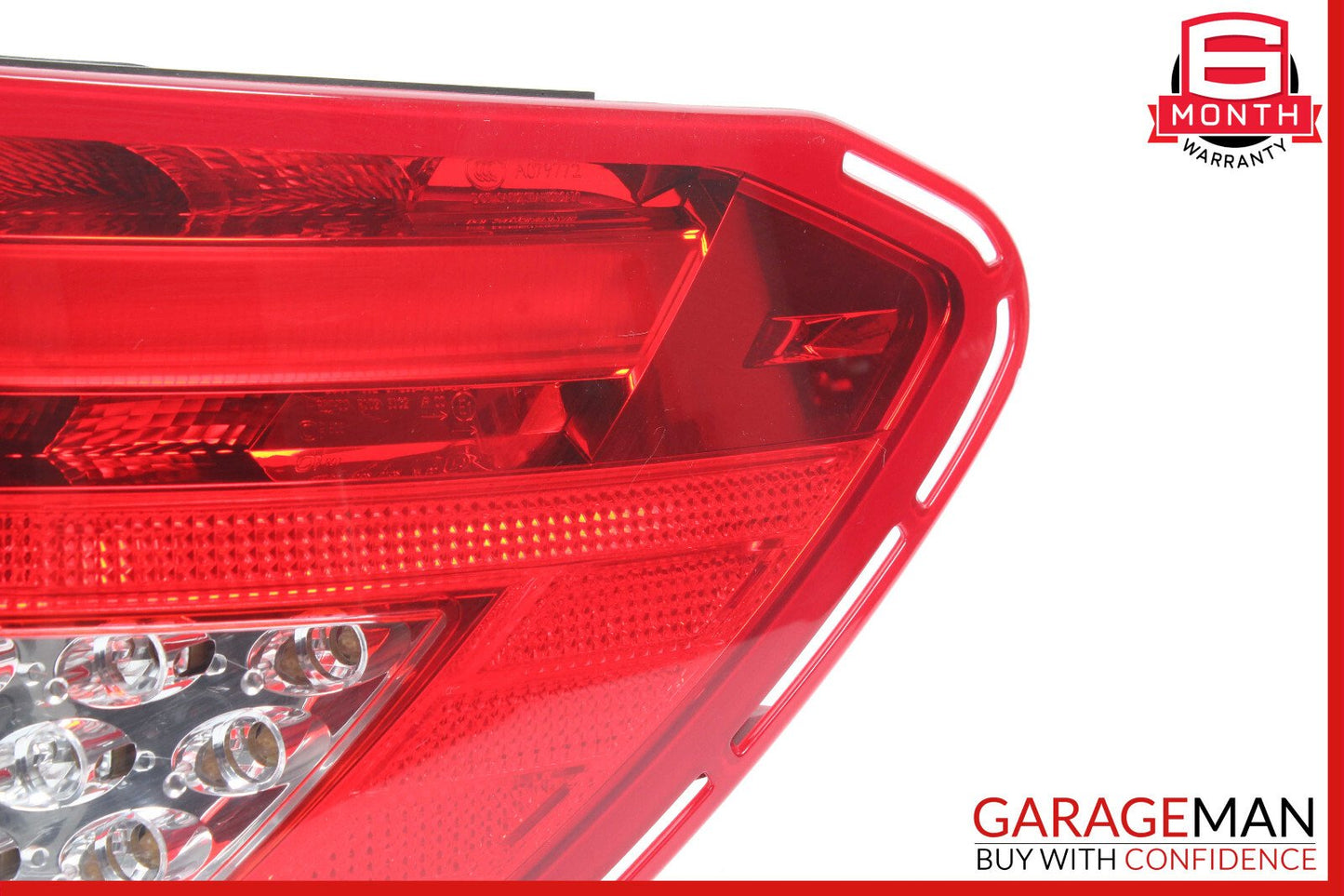 12-14 Mercedes W204 C250 C350 Tail Light Lamp LED Right Passenger Side OEM
