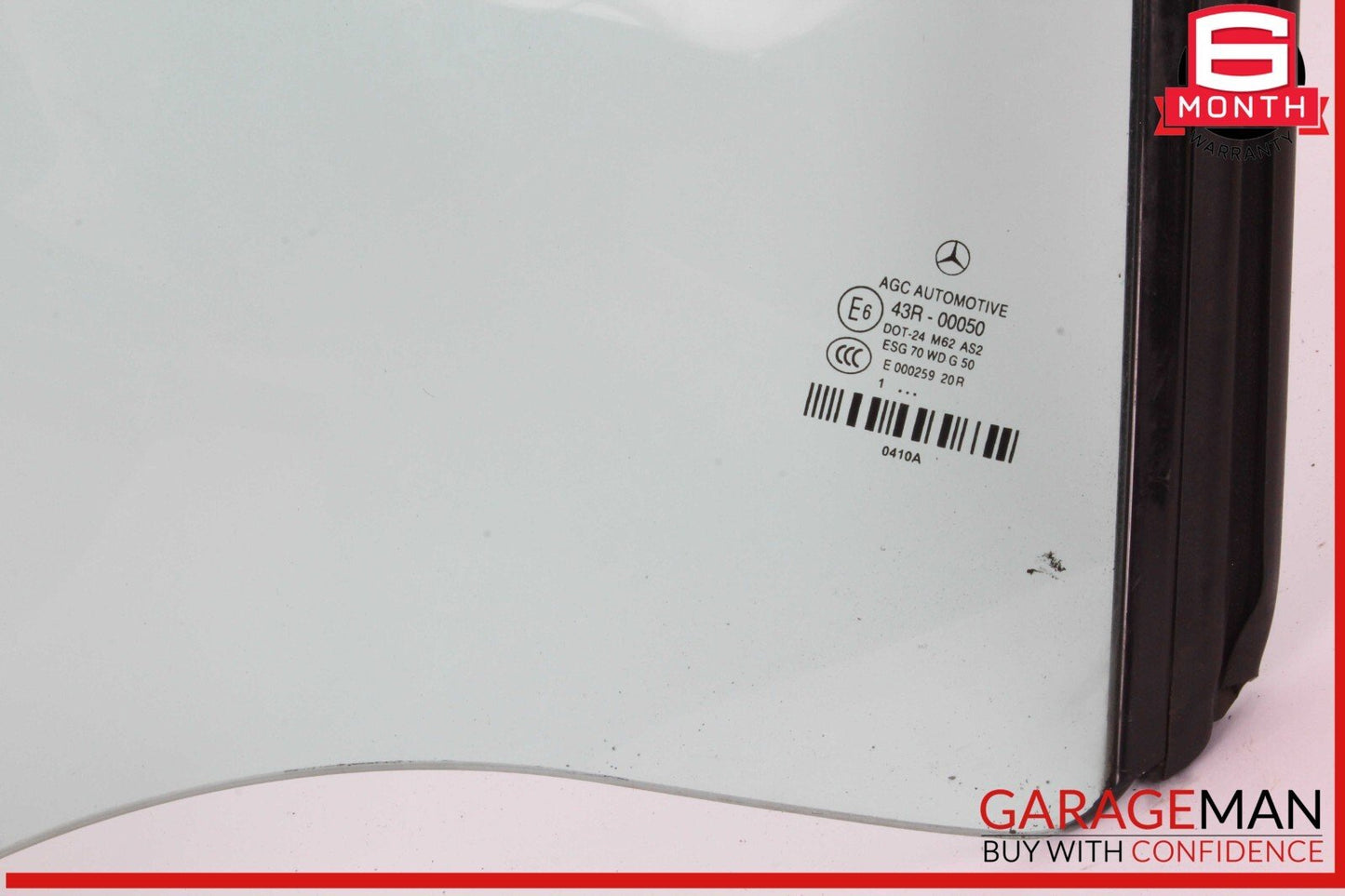 11-17 Mercedes W207 E350 Convertible Rear Right Quarter Window Glass OEM