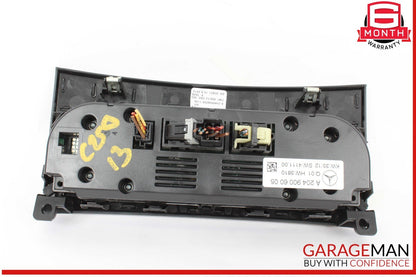 12-14 Mercedes W204 C250 C63 AMG C300 AC A/C Heater Climate Control w/ Trim OEM