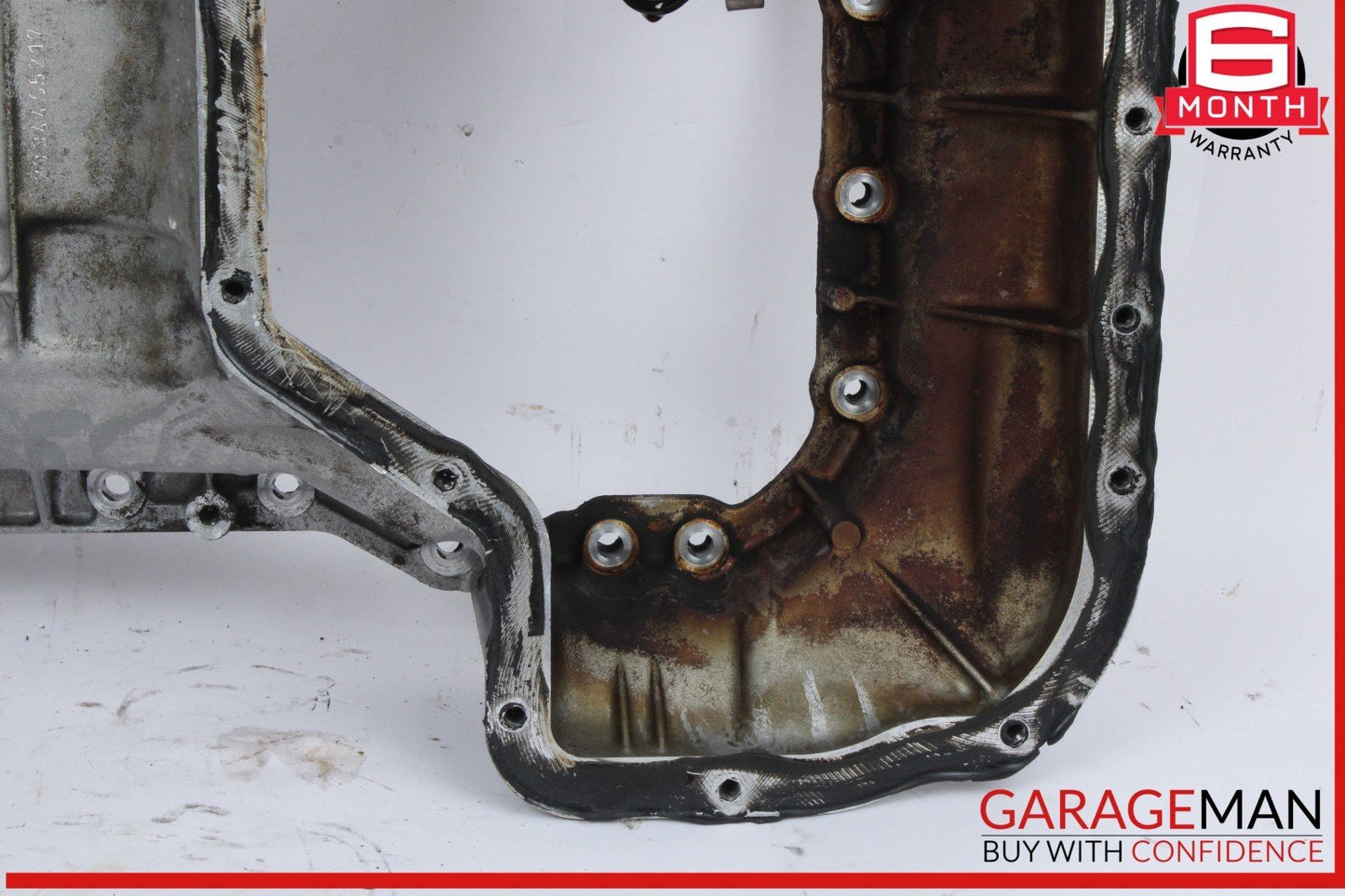 06-13 Mercedes W164 ML350 4MATIC Engine Upper Oil Sump Baffle Pan 2720142002 OEM