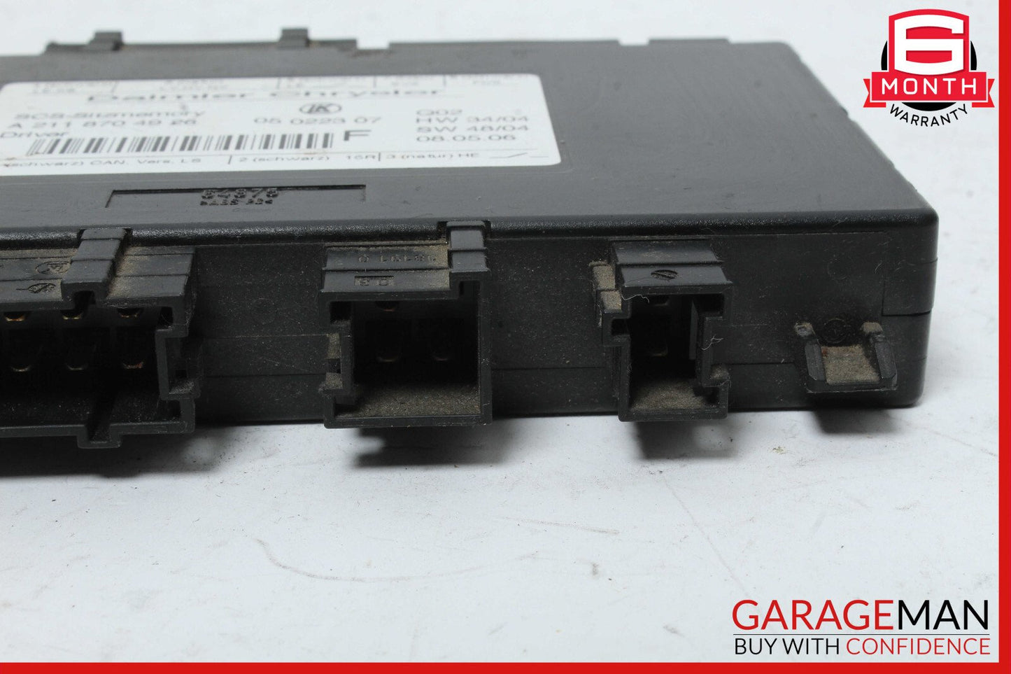 03-12 Mercedes W251 R500 CLS550 SLK350 Seat Control Module Left Side OEM