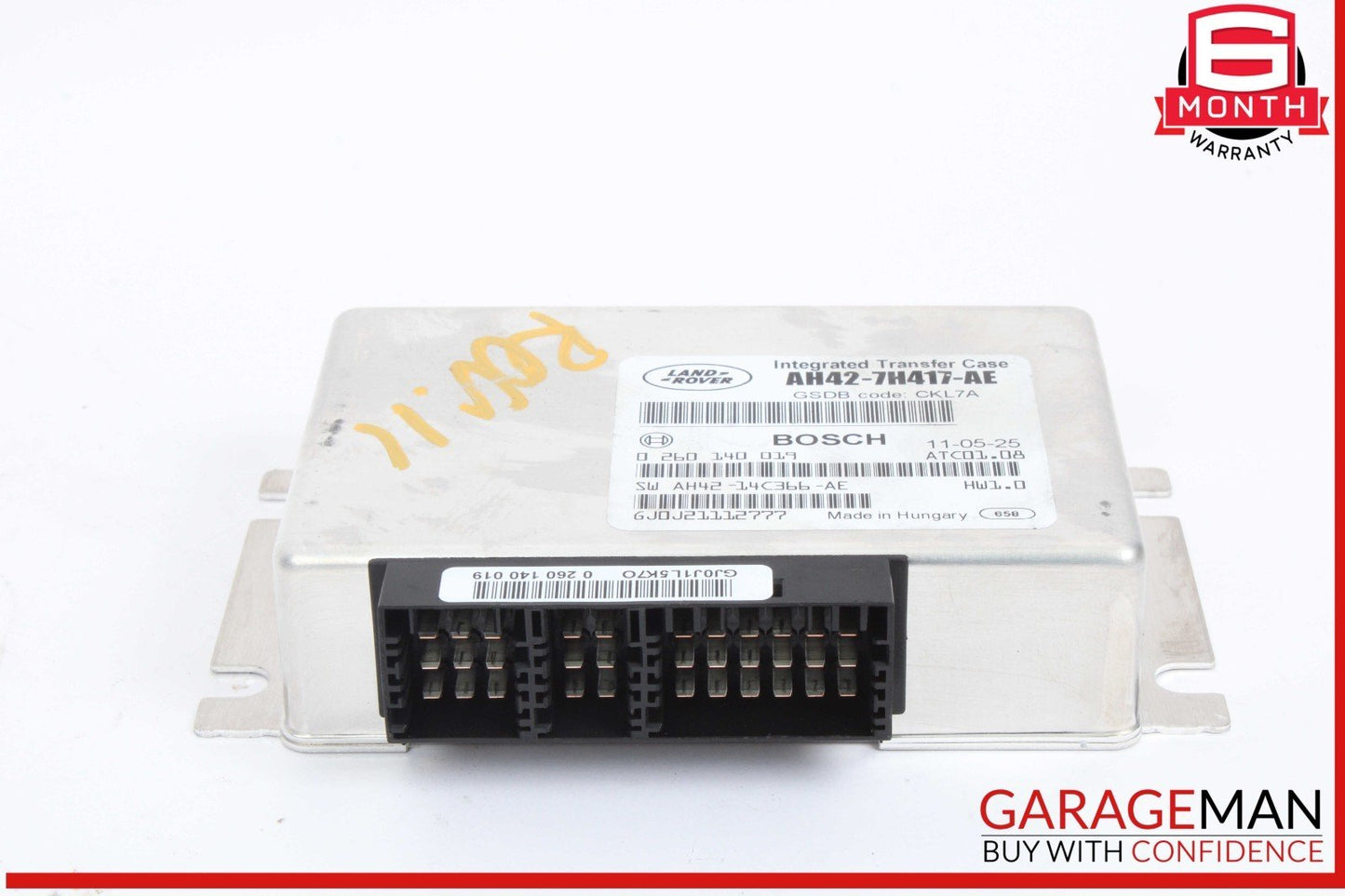 10-13 Land Rover Range Rover Sport Transfer Case Control Module Unit AH427H417AE