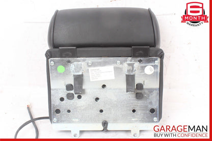 03-13 Maserati Quattroporte M139 Rear Center Seat Headrest Black OEM