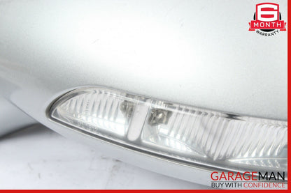 06-08 Mercedes W219 CLS500 Front Left Driver Side Mirror Door Rear View Silver