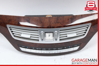 07-09 Mercedes W221 S450 S550 Front Center Bezel Trim A/C Heater Switch Assembly