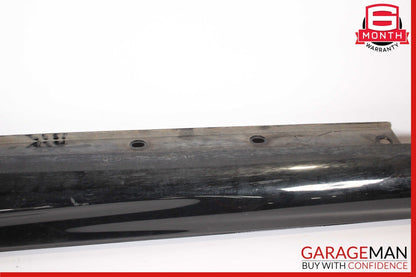 03-09 Mercedes CLK500 CLK55 AMG Left Side Rocker Skirt Molding Panel Cover Black