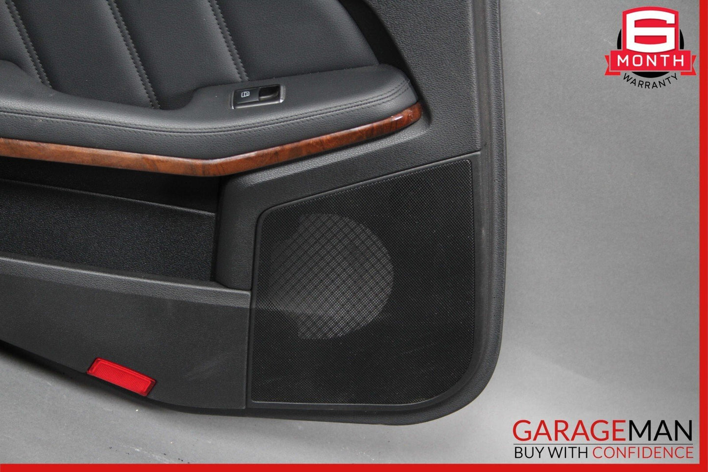 10-13 Mercedes W212 E350 E400 Rear Left Side Interior Door Panel Assembly Black