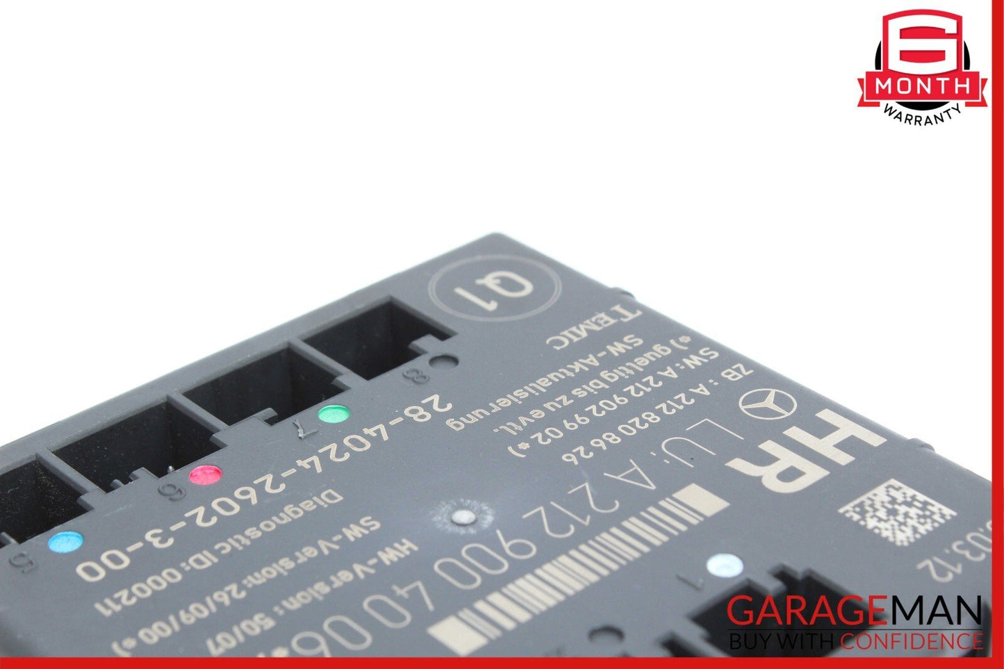 08-18 Mercedes W212 E350 C350 Rear Right Side Door Control Module OEM