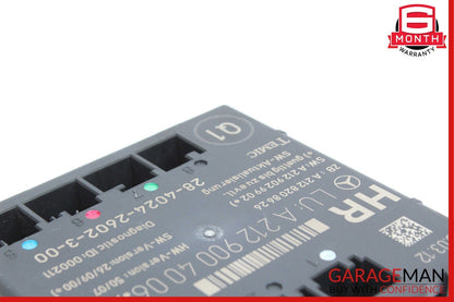 08-18 Mercedes W212 E350 C350 Rear Right Side Door Control Module OEM
