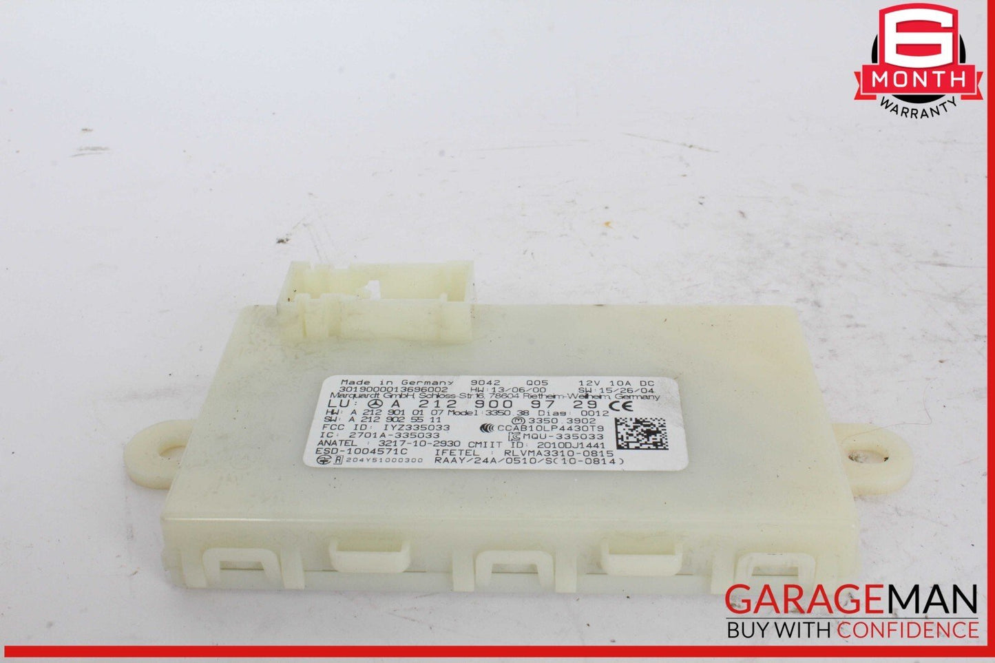 13-20 Mercedes R172 SLC300 SL550 ML400 Keyless Go Entry Control Module OEM