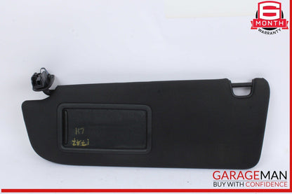16-18 Audi A7 A6 Front Left Driver Side Sun Visor Sunvisor Black 4G0857551M OEM