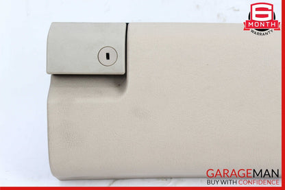 96-99 Mercedes W210 E430 E320 Glove Box Compartment Cup Holder Beige OEM