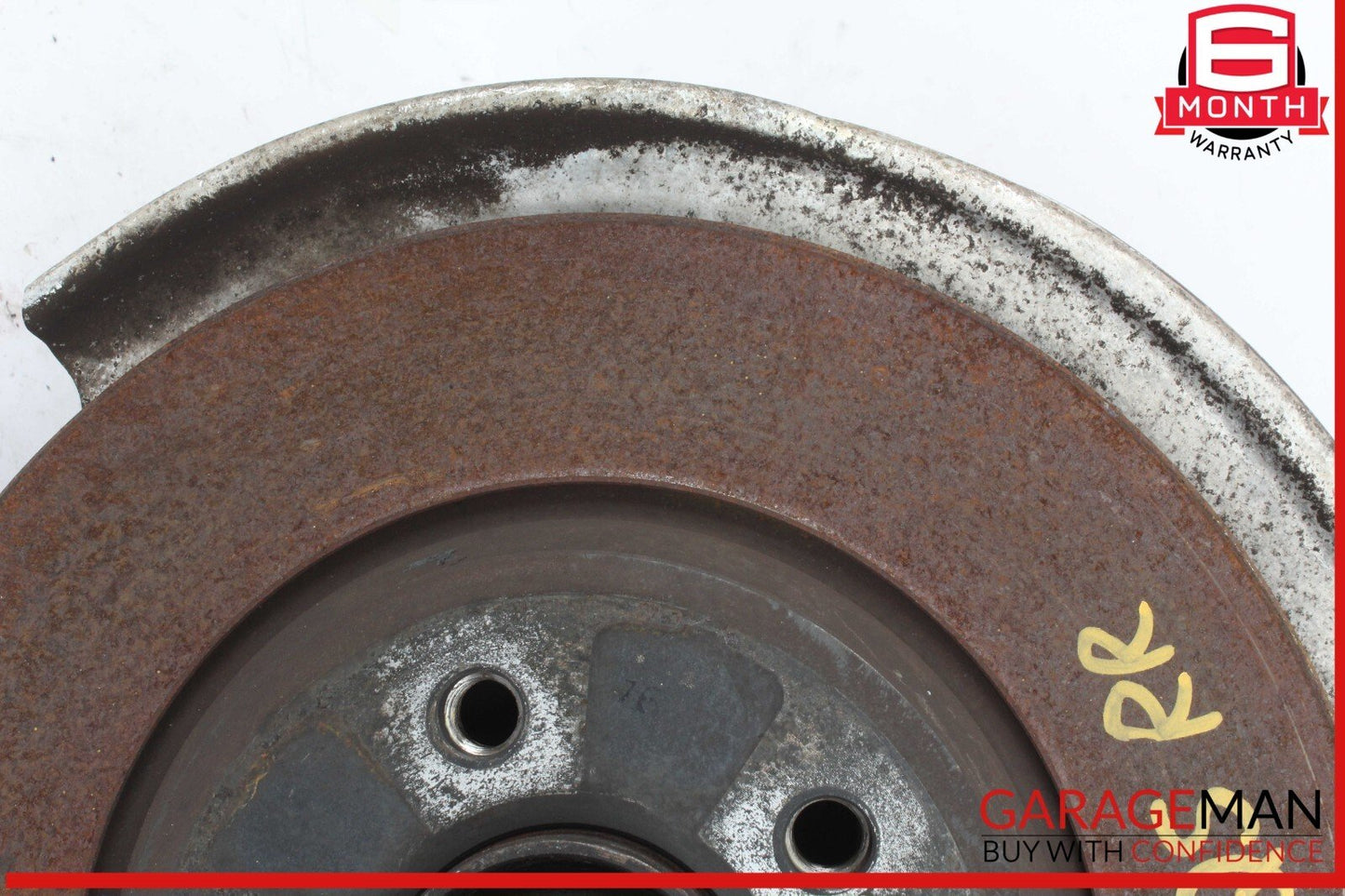09-18 Audi Q5 A6 A7 Rear Right Wheel Spindle Knuckle Hub Bearing Brake Rotor