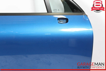 15-24 Porsche Macan 95B Front Right Passenger Side Door Shell Blue OEM