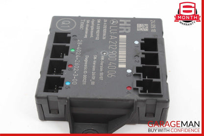 08-14 Mercedes W204 C300 C250 Rear Right Side Door Control Module Unit