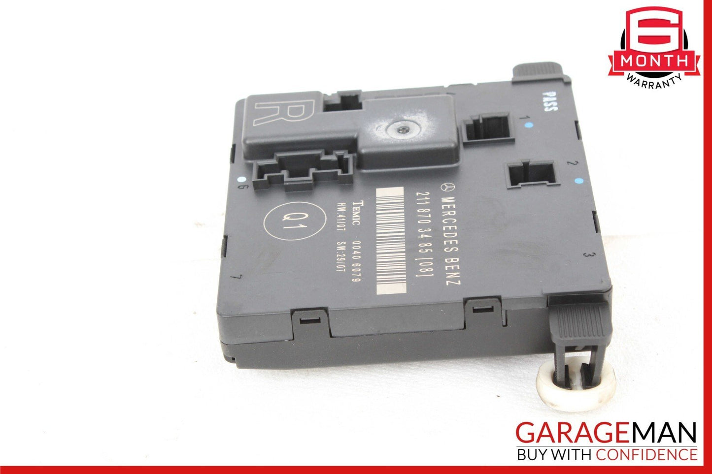 07-09 Mercedes W211 E350 E550 Rear Right Door Control Module 2118703485 OEM