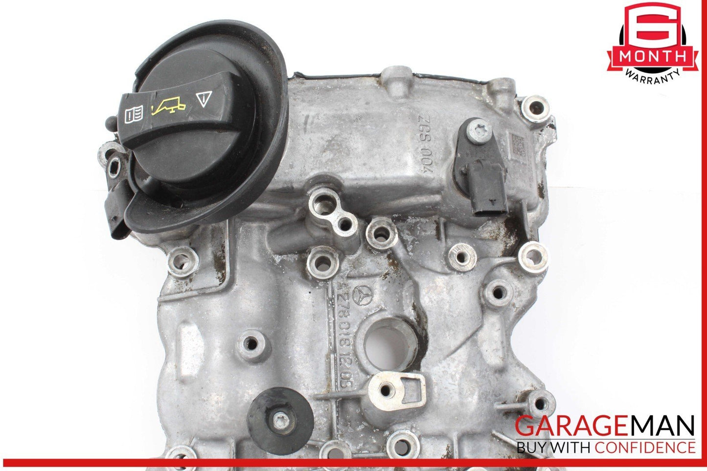11-20 Mercedes X166 GL450 E550 S550 Right Side Cylinder Head Cover OEM