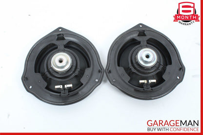 08-14 Mercedes W204 C250 Front Right & Left Door Sound Speakers Set of 2 OEM