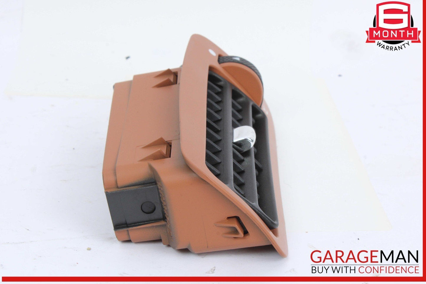 03-13 Maserati Quattroporte M139 Right Side B-Pillar AC A/C Air Vent Brown OEM