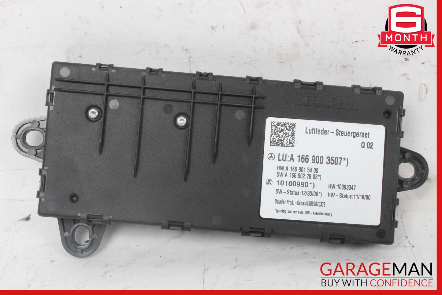 12-19 Mercedes X166 GL450 Airmatic Air Suspension Control Module 1669003507 OEM
