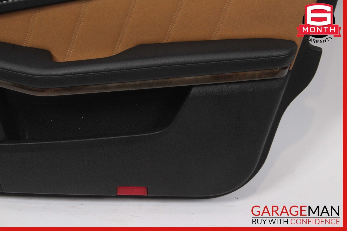 10-13 Mercedes W212 E350 E550 Front Right Side Interior Door Panel Cover Brown
