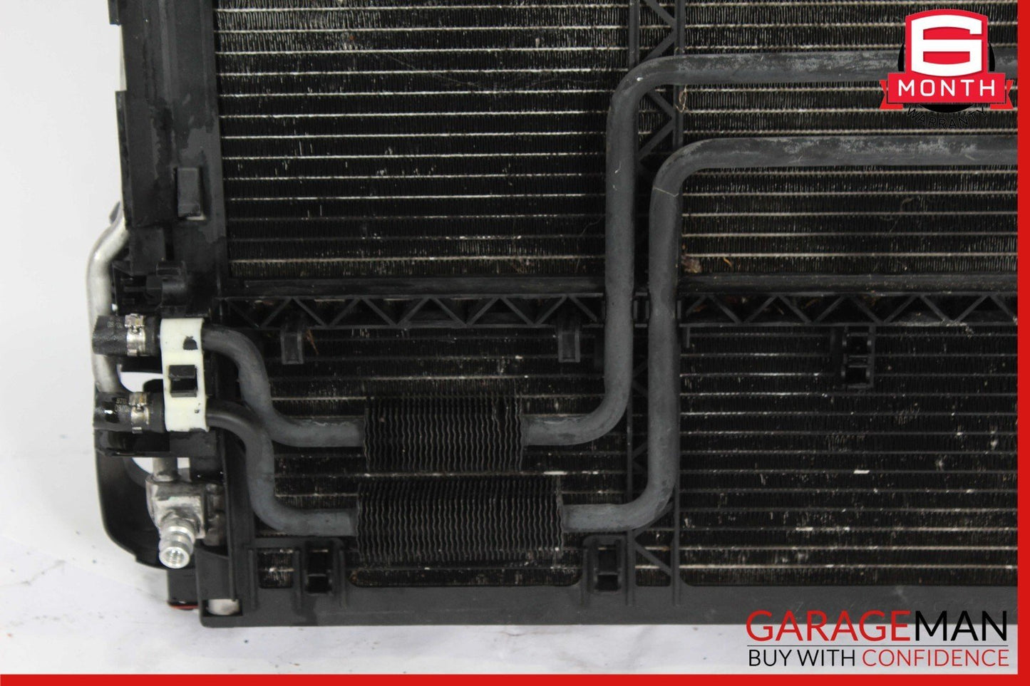 07-09 Mercedes W221 S550 CL550 Engine Motor Cooling Radiator A/C Condenser Assy