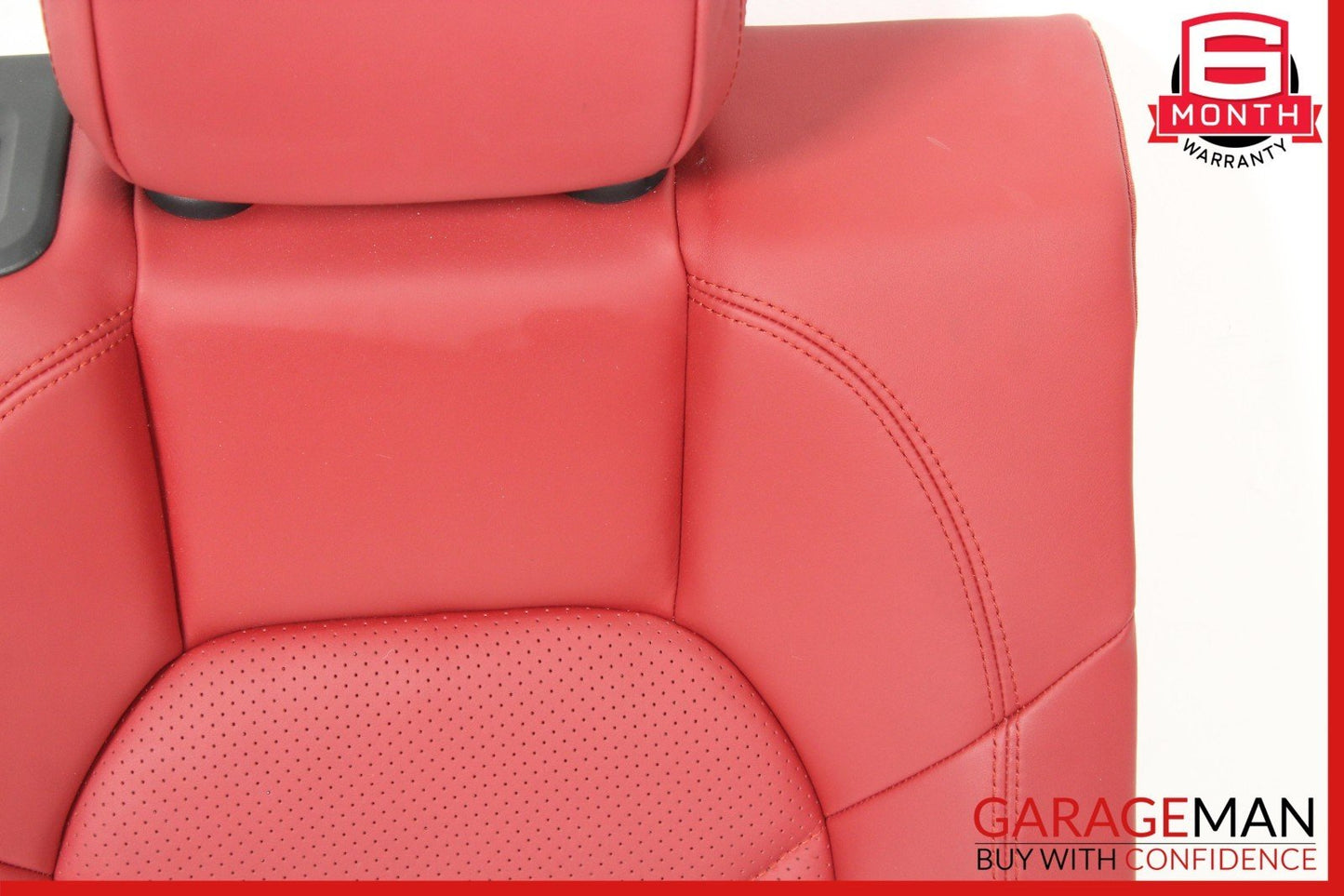 15-24 Porsche Macan 95B Rear Right Top Upper Seat Cushion Red OEM